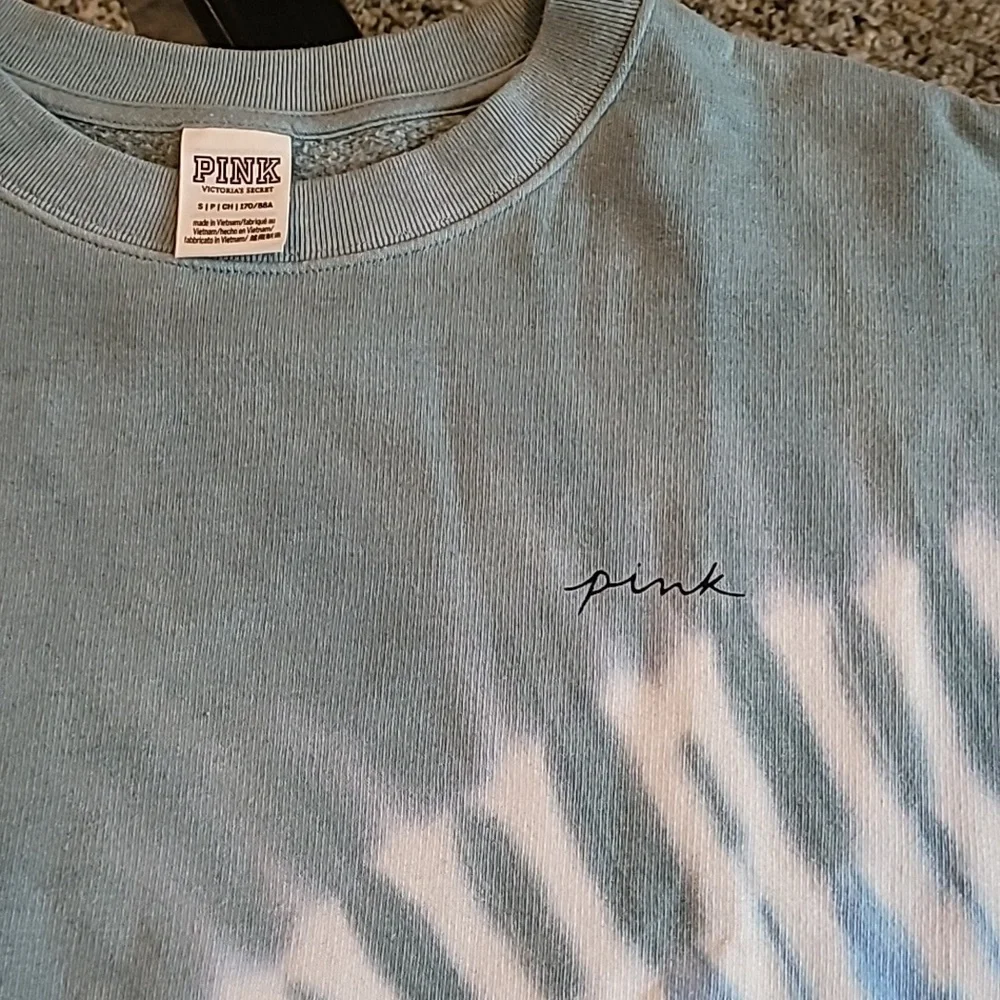 Victoria's Secret PINK tiedyed sweatshirt small - Picture 4 of 10